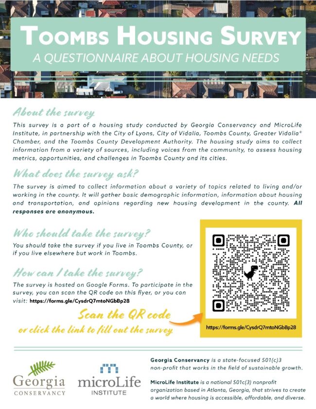 Toombs County Housing Survey