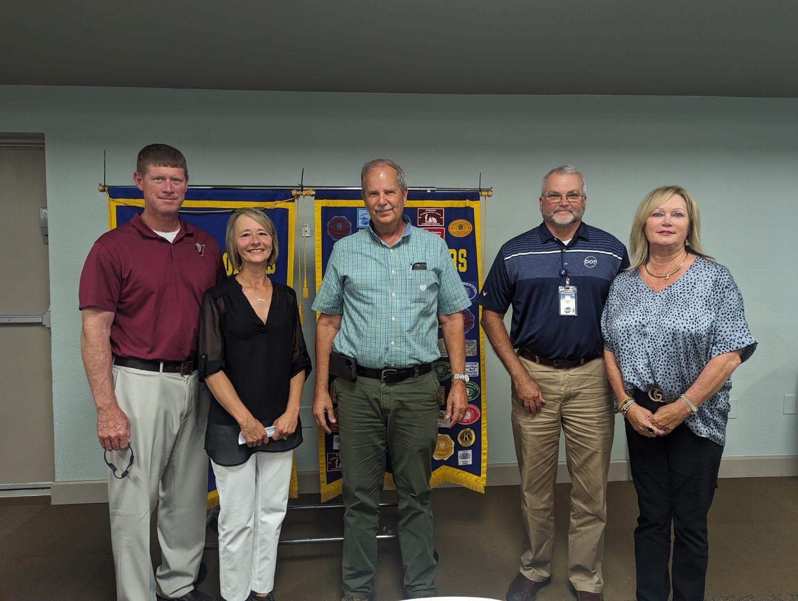 Michele Johnson, President of Greater Vidalia Chamber at Kiwanis